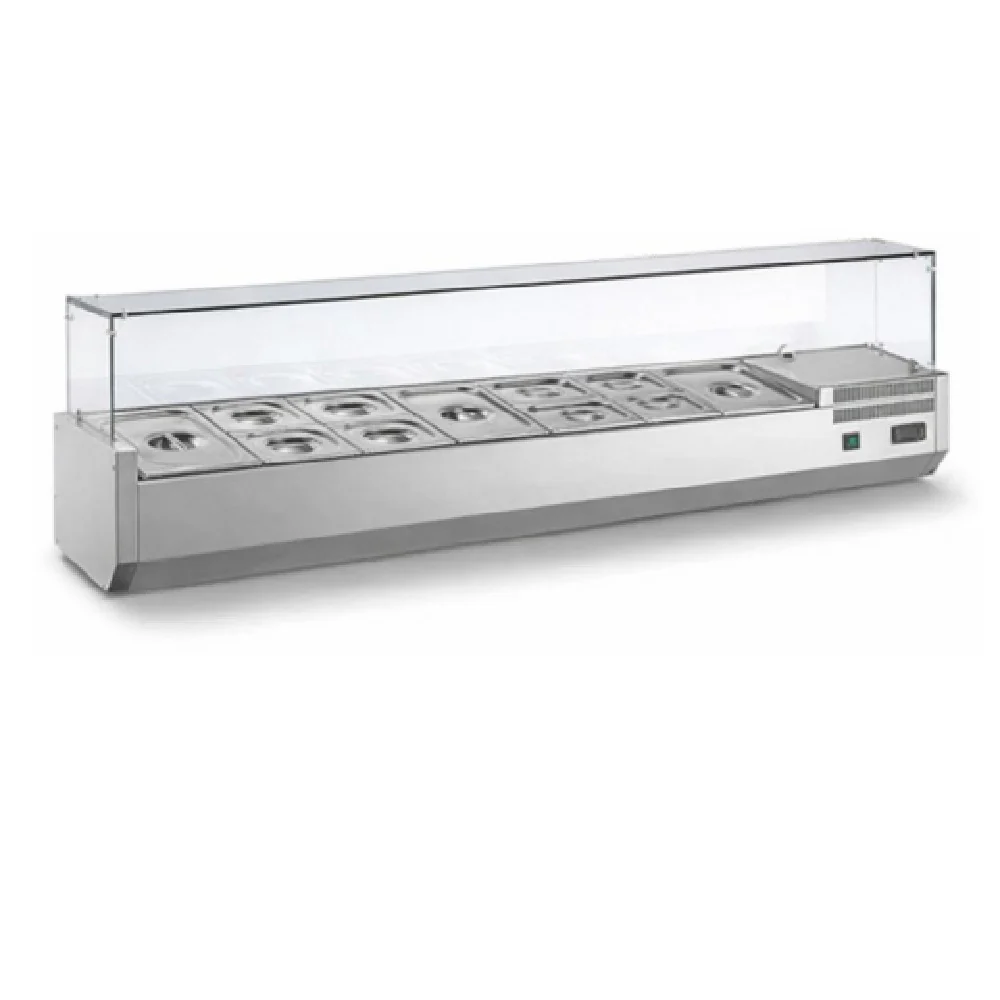 Refrigerated Countertop Pan Rails